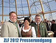 Presserundgang am Vortag der Eröffnung des 125. Bayerische Zentral-Landwirtschaftsfest ZLF (©Foto: Martin Schmitz)